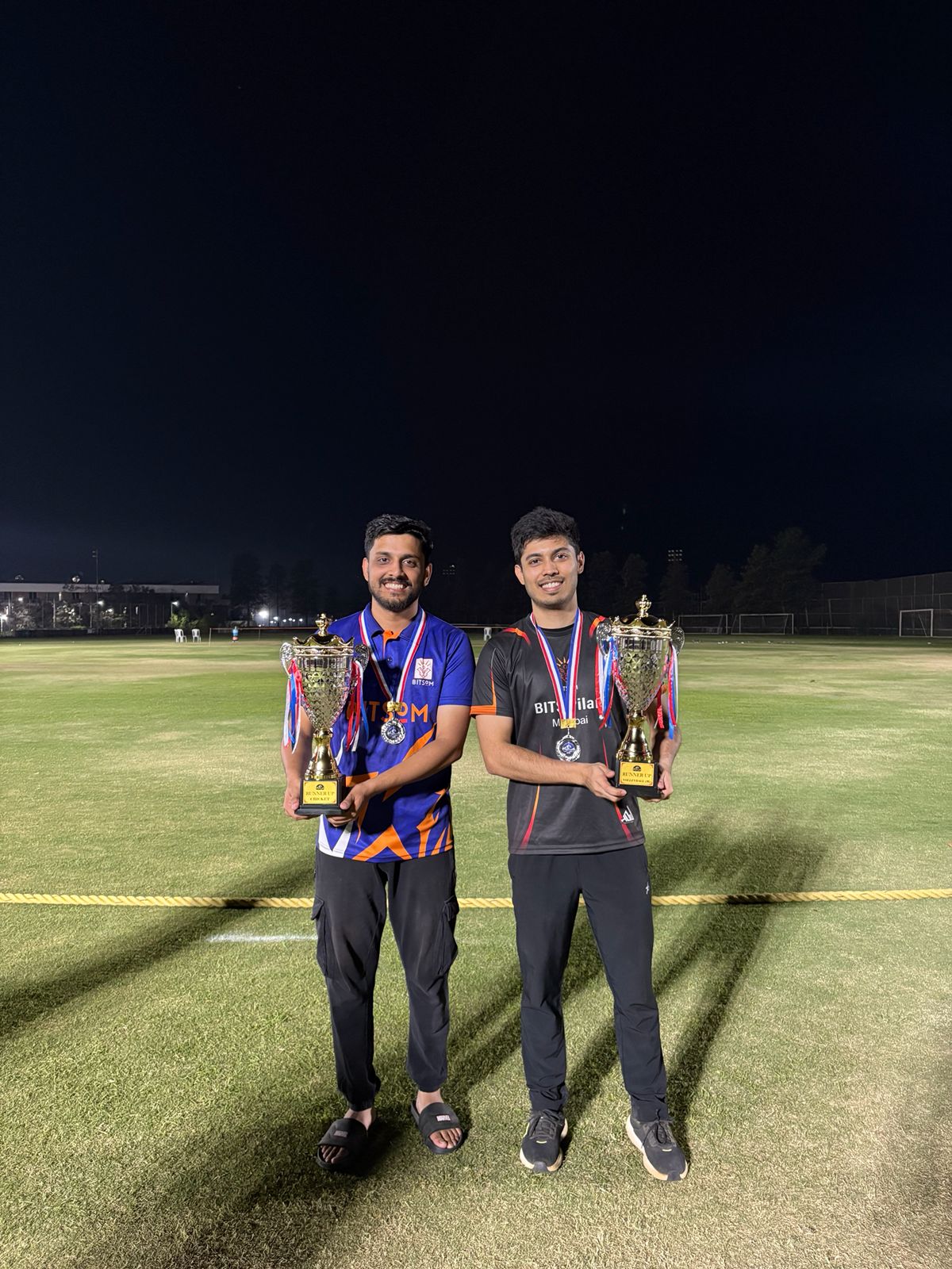Sidhant with the SIBM Pune Gravitas Runners-up trophy